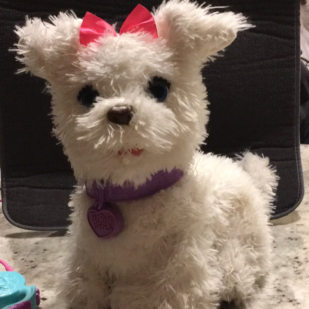 Robotic dog little live pet